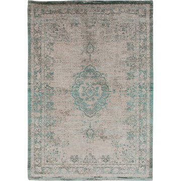Louis De Poortere Fading World Medallion 8259 Jade Oyster Washable Polyester Flatweave Eco-Rug-Louis De Poortere-Rug Love - The Most Loved Rug Store